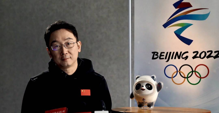 导演陆川。北京冬奥组委供图