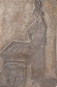 （宋）厨娘斫鲙图