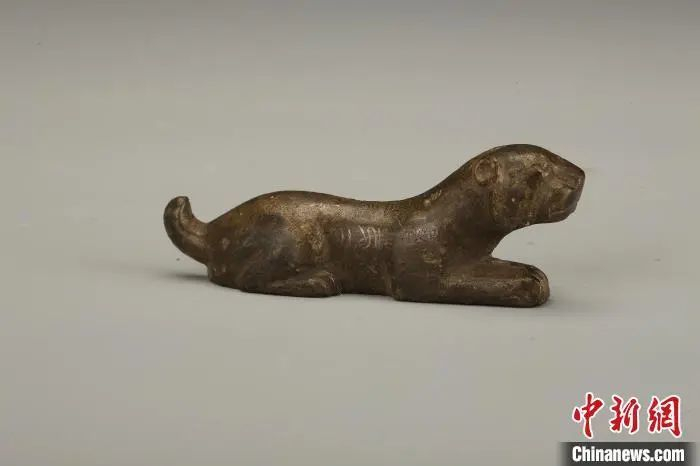 安国侯铜虎符 战国辽宁省博物馆供图。 