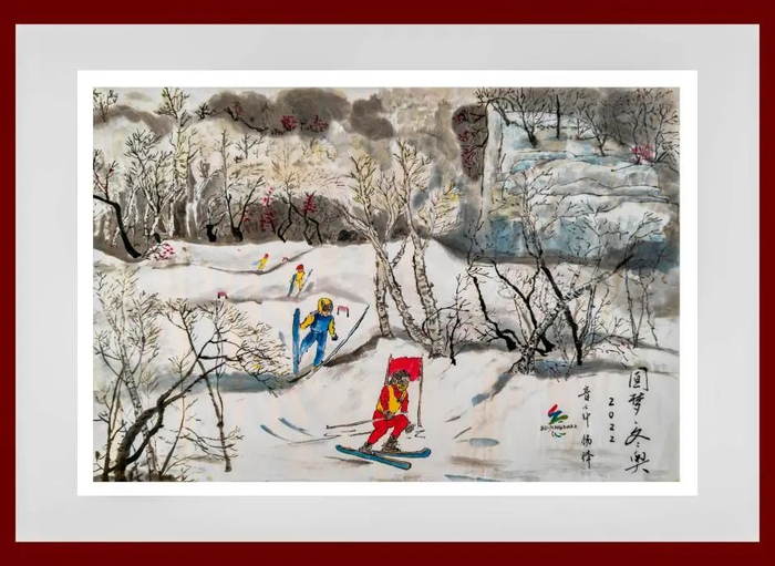 兴安盟音德尔第七中学绘画作品