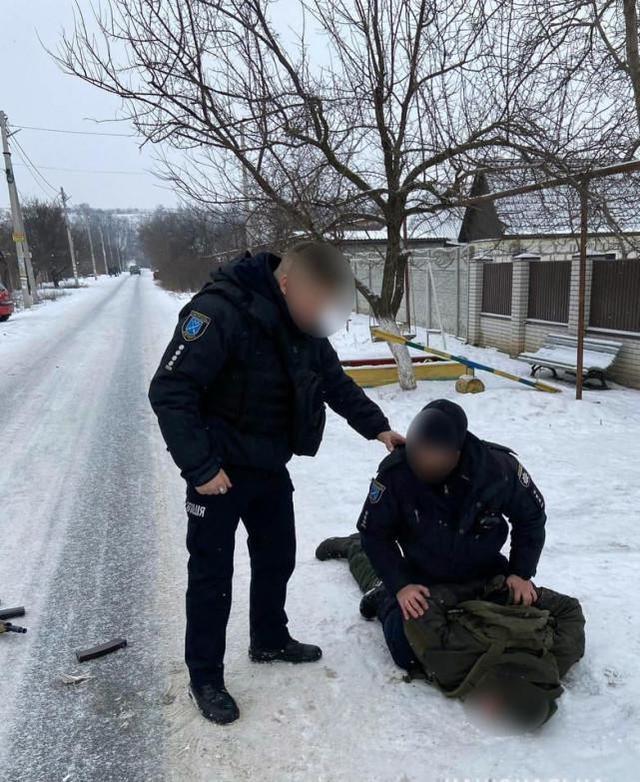 枪手被逮捕 图源：人民视觉
