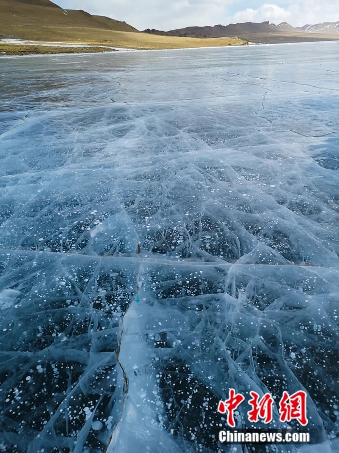 普姆雍错 中新社记者 赵朗 摄