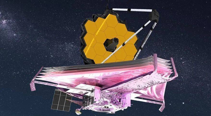 图｜JWST到达最终轨道 图源：美国宇航局GSFC/CIL/Adriana Manrique Gutierrez