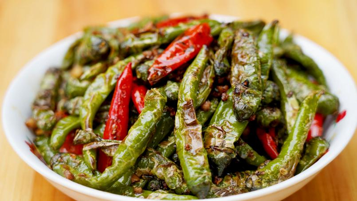 虎皮尖椒（图片来源：@美食作家王刚）