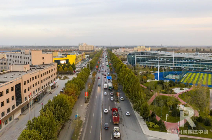 白洋淀大道。王世恒 摄 