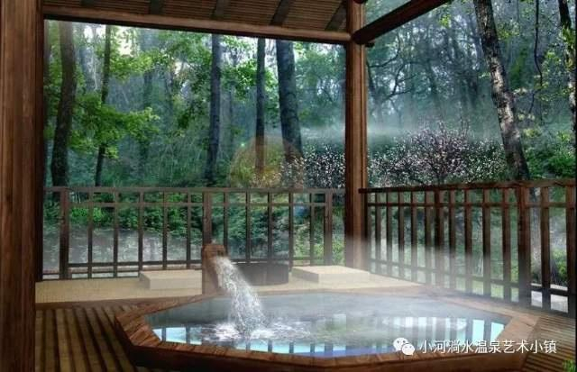  （图源：小河淌水温泉艺术小镇 ）
