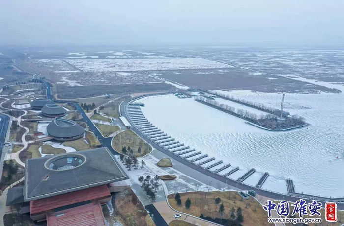 白洋淀雪景。张学农 摄