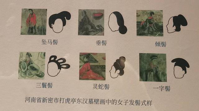 汉代女性发式。图片来自成都博物馆云想衣裳展