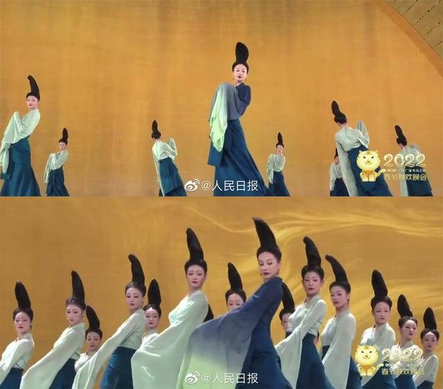 《只此青绿》现场画面截图