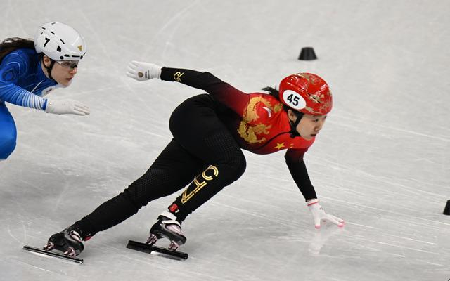 张雨婷未能站上领奖台。新京报记者 陶冉 摄