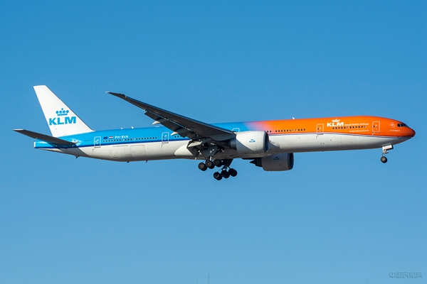 荷兰皇家航空“proud of orange”彩绘