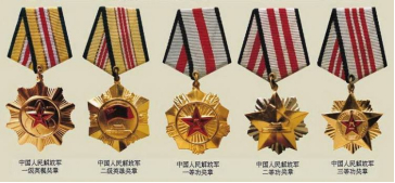 中国人民解放军英模奖章和立功奖章