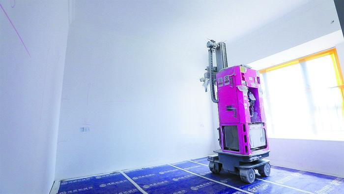室内喷涂机器人