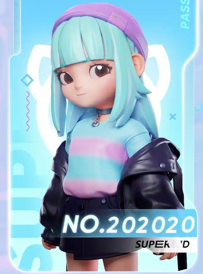 人物形象 图片来源：超级QQ秀截图