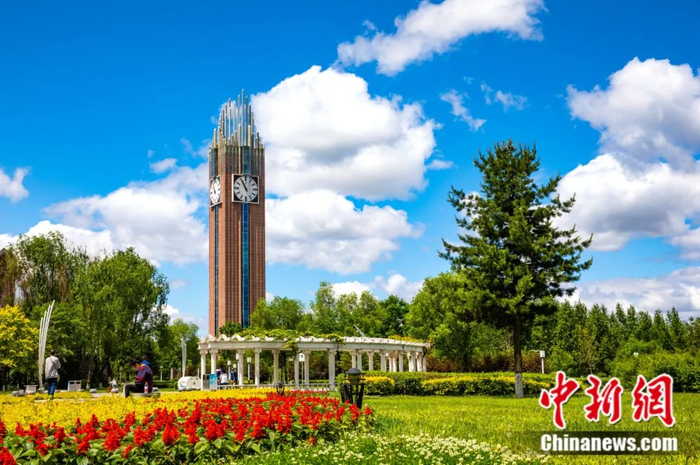 中国·七台河短道速滑冠军馆。  徐志文 摄