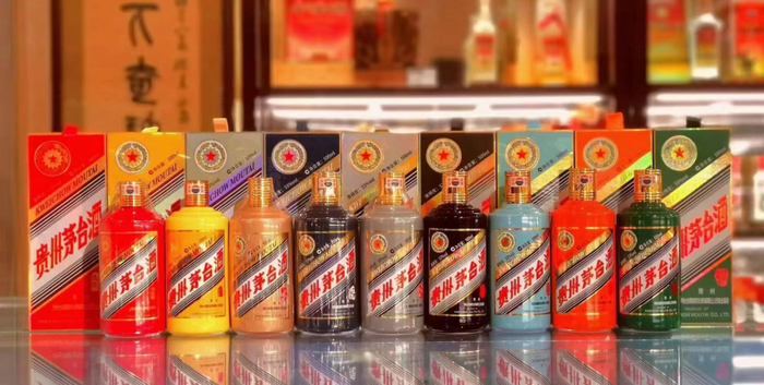 茅台生肖酒系列（受访者供图）