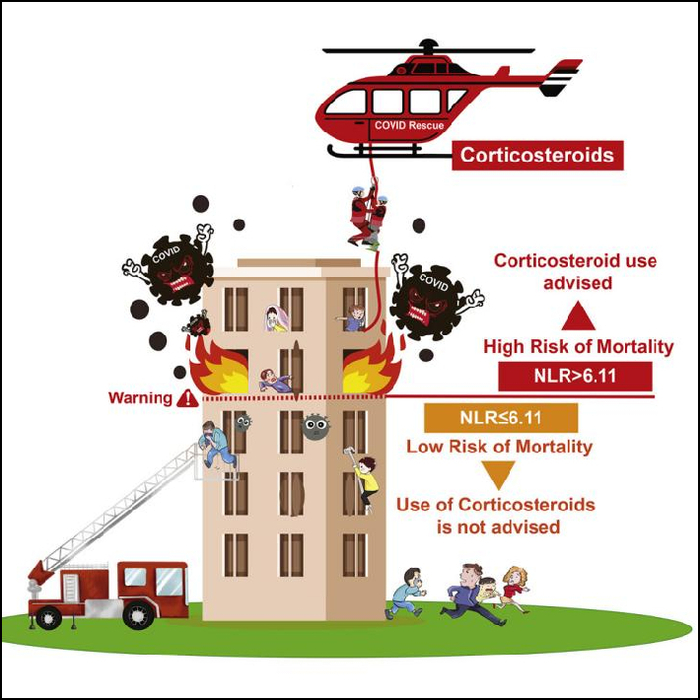 图5：新冠肺炎治疗中糖皮质激素用药的边界