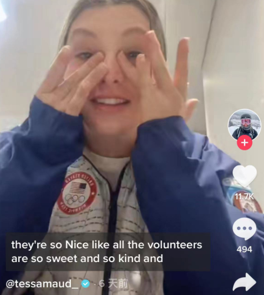 特莎被志愿者的热情感动到落泪