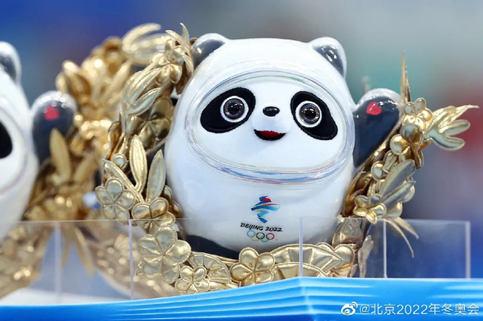 冰墩墩&nbsp;图片来源：北京2022年冬奥会官方微博