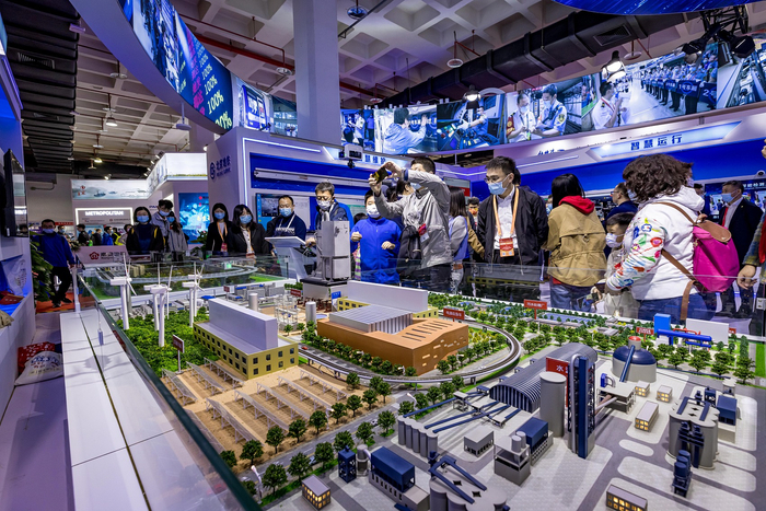 2021北京国际城市轨道交通展览会 &nbsp;图源：视觉中国