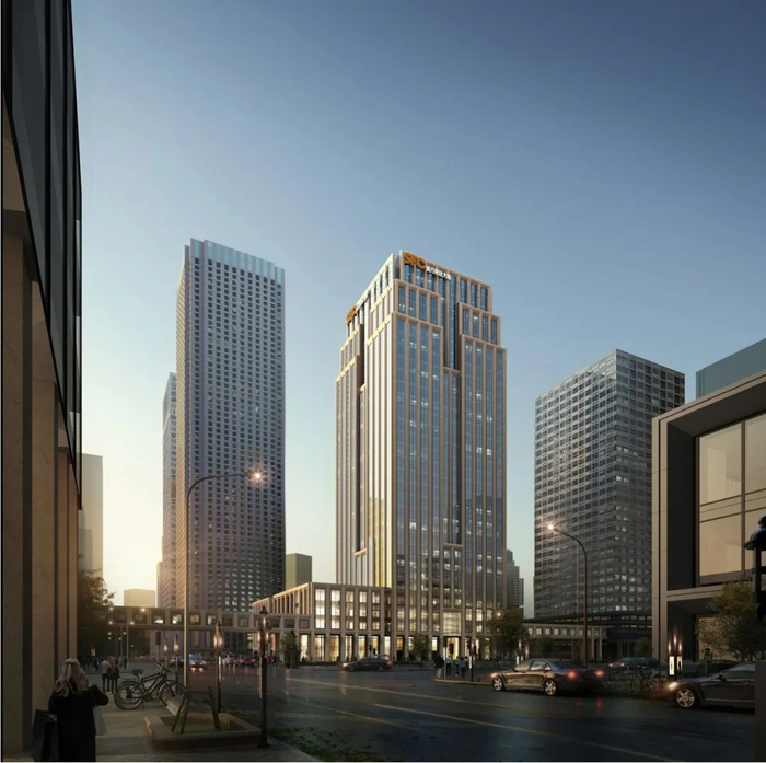 保利南方财经大厦效果图