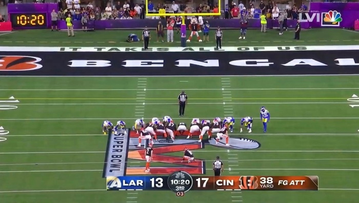 比赛进行中 图片来源：视频截图