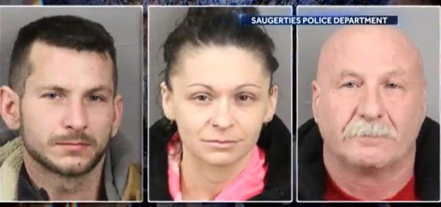 涉案的3名嫌疑人。图源：美媒