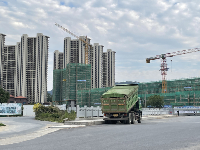 惠州某在建楼盘 每经记者 陈荣浩 摄