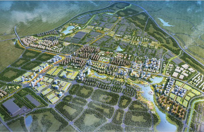 马金铺片区鸟瞰图