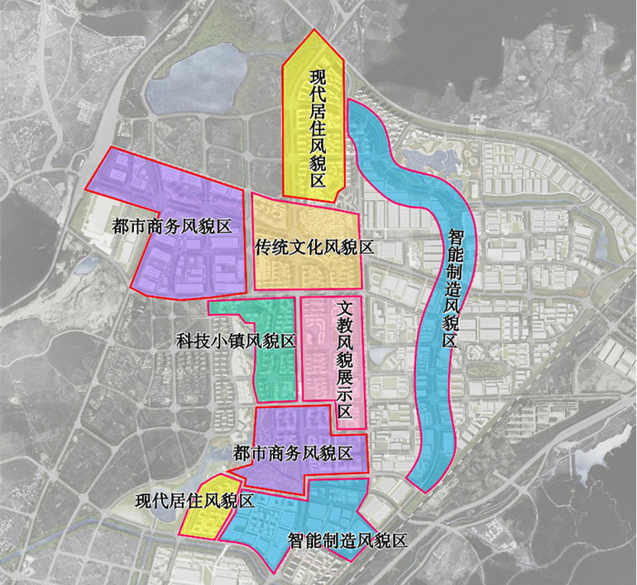 风貌区划分