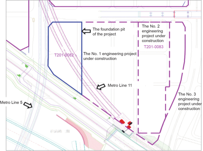 图15 前海弘毅全球PE中心项目在桂湾的平面位置