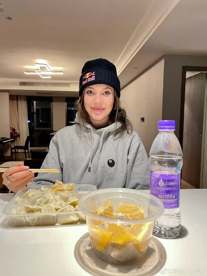  图片来源：谷爱凌微博