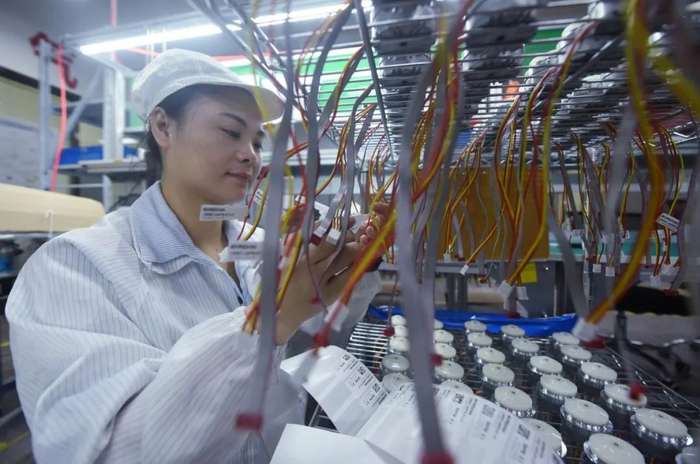 浙江贝丰科技微型高性能涡轮风机产品生产线