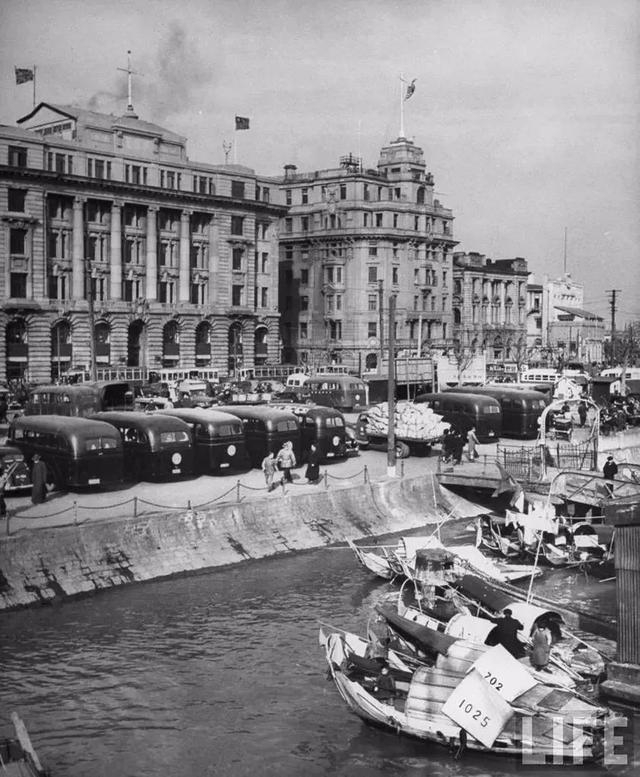 北京东路外滩历史照片