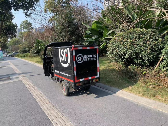 中通想要分食更多的市场蛋糕，都避不开与顺丰的正面竞争 图片来源：每经记者 刘雪梅 摄