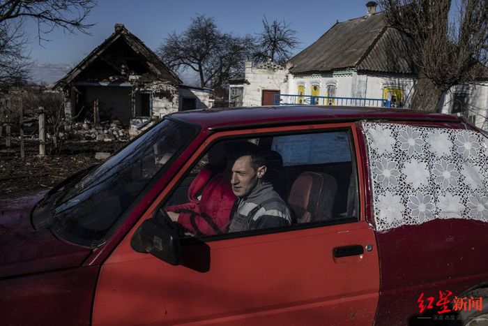 ▲随着炮火急剧升级，顿涅茨克地区的一些居民离开了自己的家园