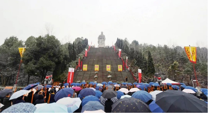 2022年医圣张仲景祈福仪式现场