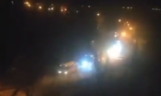 俄媒引自网传视频截图