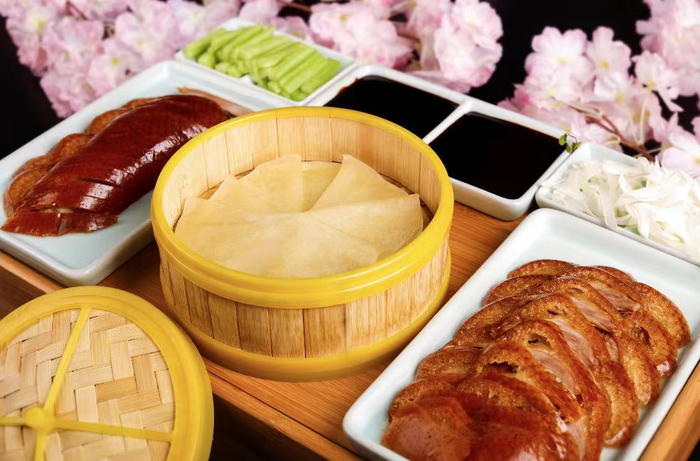 有机挂炉烤鸭兼具健康与美味。