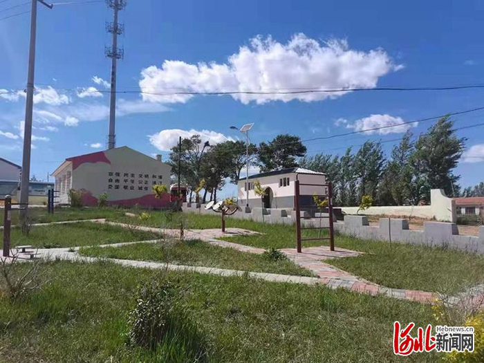 图为河北省张家口市尚义县大青沟镇白彦堡村。