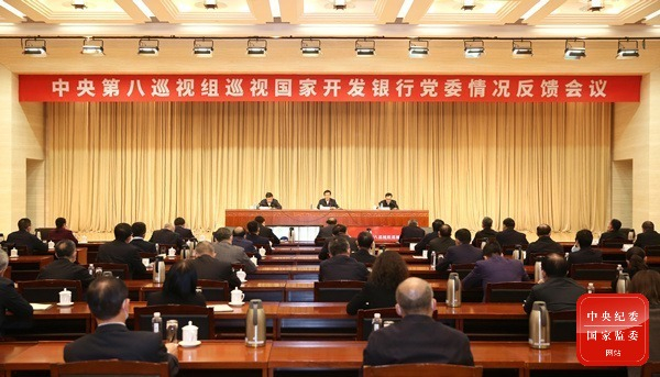 中央第八巡视组向国家开发银行党委反馈巡视情况