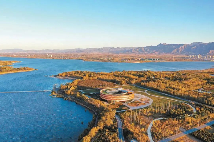 永定河流域的河北怀来官厅水库国家湿地公园 马文晓摄（微信公众号“京西门头沟”）
