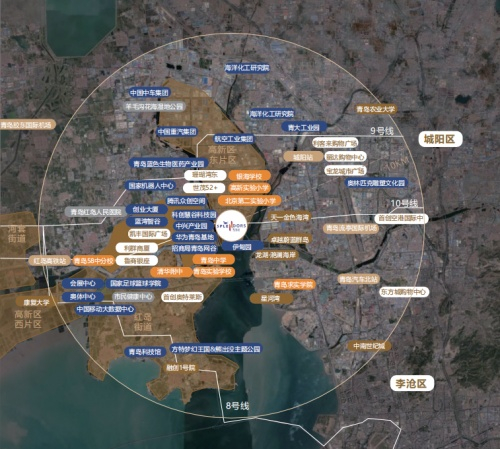 高新区局部布局