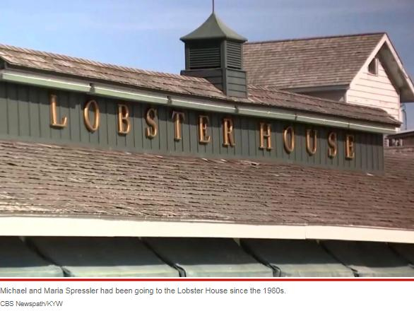 这对夫妇就餐的餐厅 图源：美媒