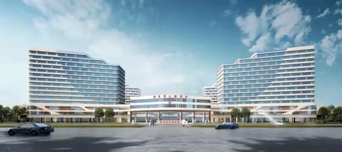 　　△网传的青山湖三甲医院效果图