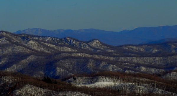 东北虎豹国家公园冬季景观 冯利民拍摄