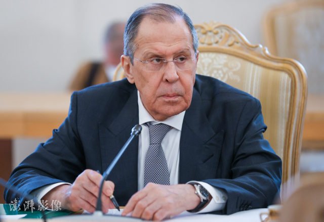 拉夫罗夫 图源：澎湃影像