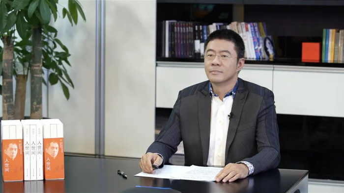 《人世间》出品人，腾讯集团副总裁、阅文集团首席执行官程武 图片来源：主办方提供