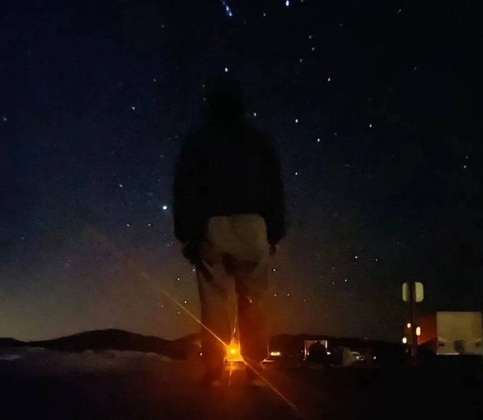 （小L在死亡谷所拍的星空背影）
