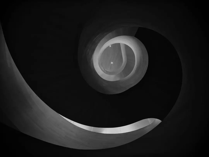 天府美术馆内旋转楼梯（图 | 林钢）